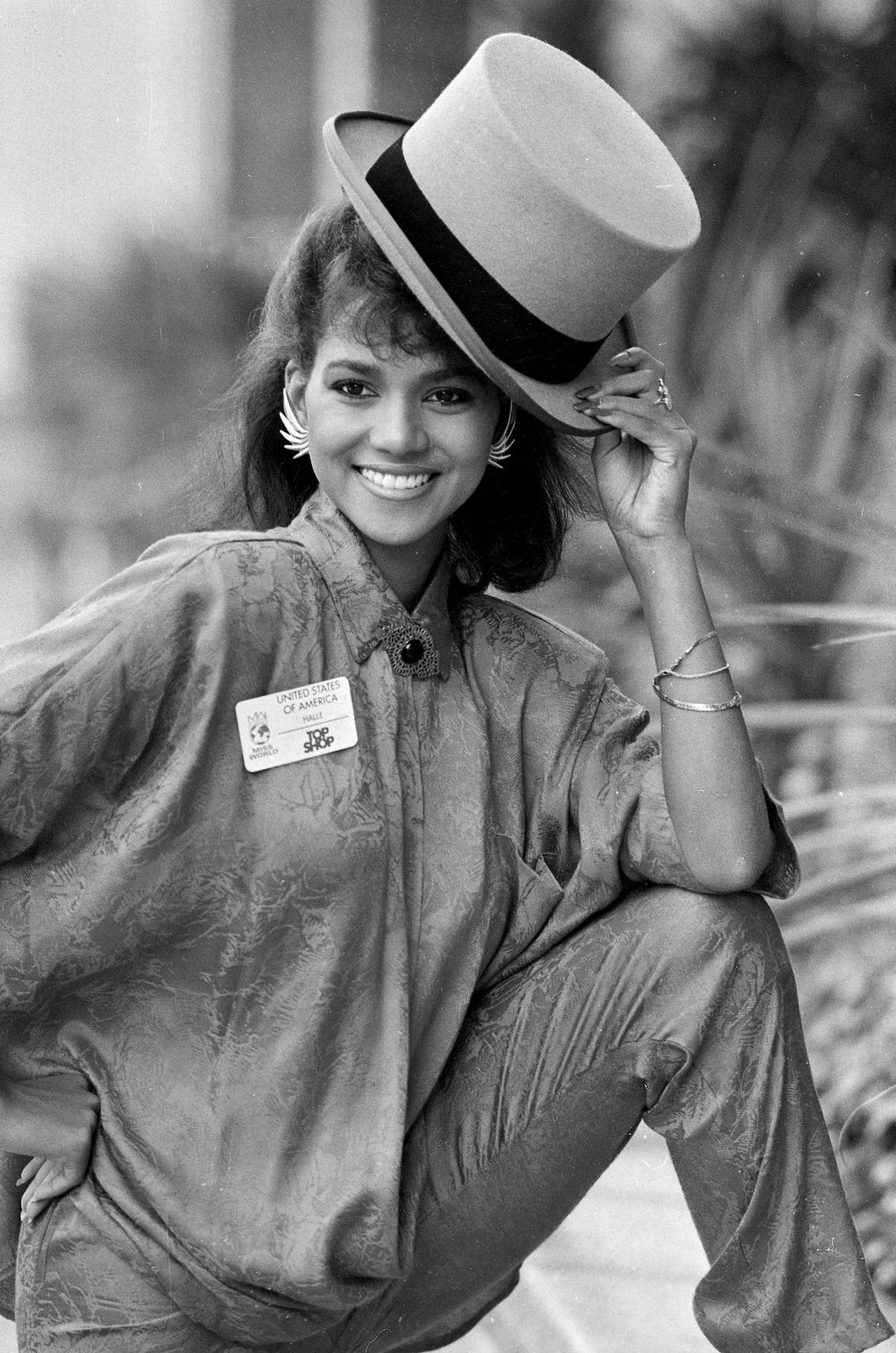 1986: MISS U.S.A. HALLE BERRY